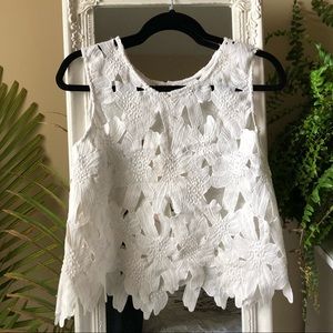 Lace Crop Toop